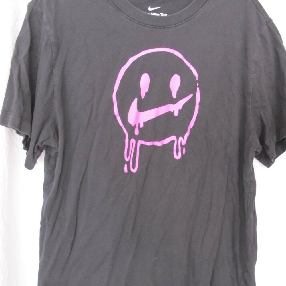 Nike Drip Smiley Face Logo T-Shirt - Picture 2 of 7